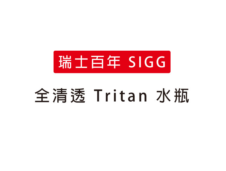 瑞士百年 SIGG 全清透 Tritan 水瓶