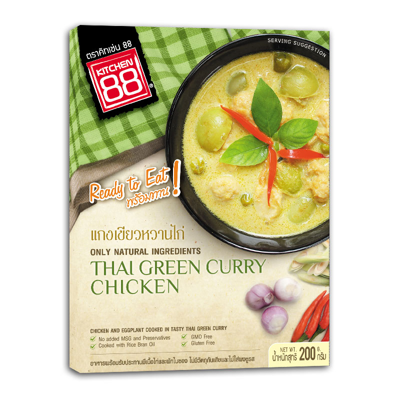 Kitchen88 泰式綠咖哩雞即食包 200g