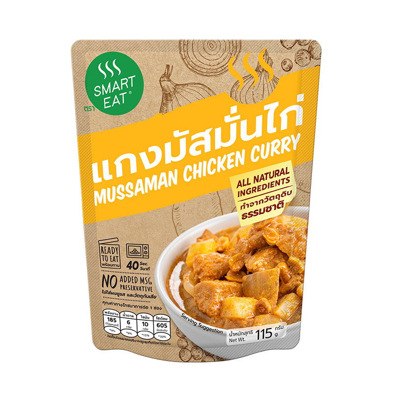 泰國 Smart Eat 瑪斯曼咖哩雞即食包 115g