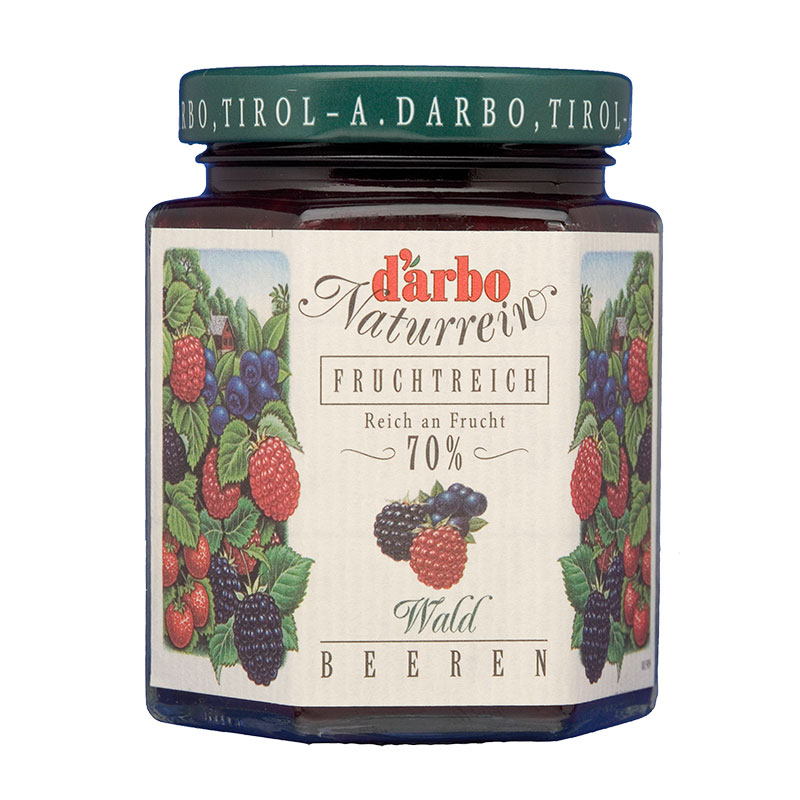 奧地利 D’arbo 德寶 70%果肉森林莓果果醬 200g