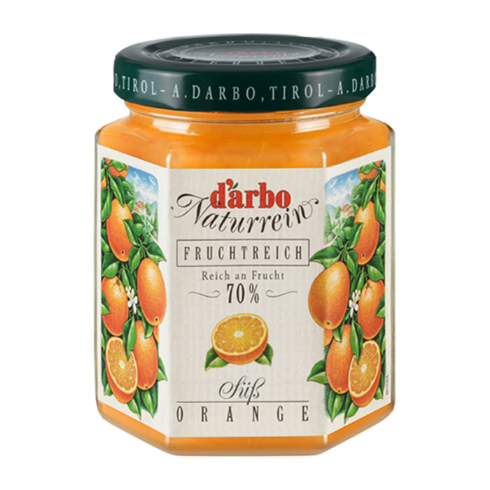 奧地利 D’arbo 德寶 70%果肉甜橙果醬 200g