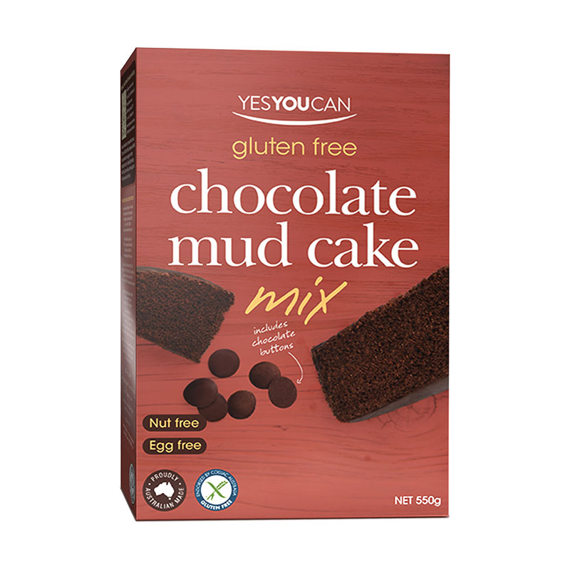 澳洲 YesYouCan 無麩質巧克力蛋糕粉組合 550g