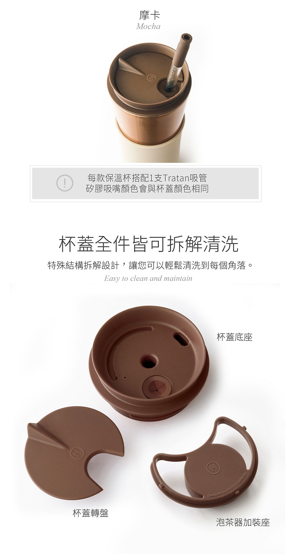 美國 HYDY 兩用隨行保溫杯 450ml