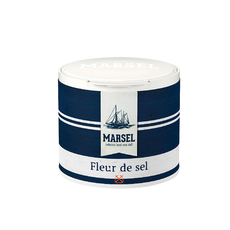 MARSEL藍舶_鹽之花_紙罐125g_AD 比利時 MARSEL 藍舶海藏鹽之花 125g (紙罐)