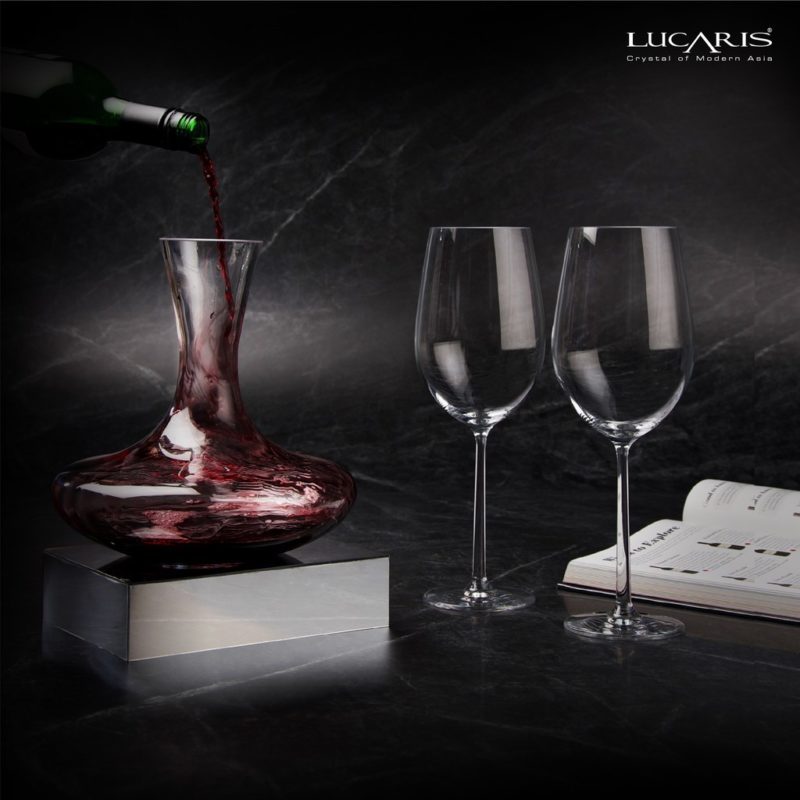 Lucaris 醒酒瓶+波爾多紅酒杯禮盒組 (曼谷+上海)