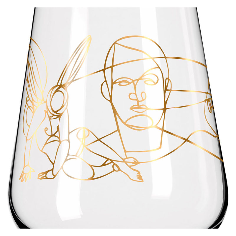 德國 RITZENHOFF 傳奇黃金系列-希臘神話水酒對杯