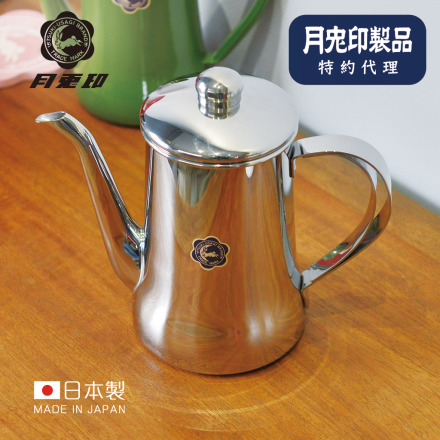 TsukiUsagi_Slim不鏽鋼細口手沖壺700ml 日本 月兔印 Slim鏡面系 18-8不鏽鋼細口手沖壺 700ml