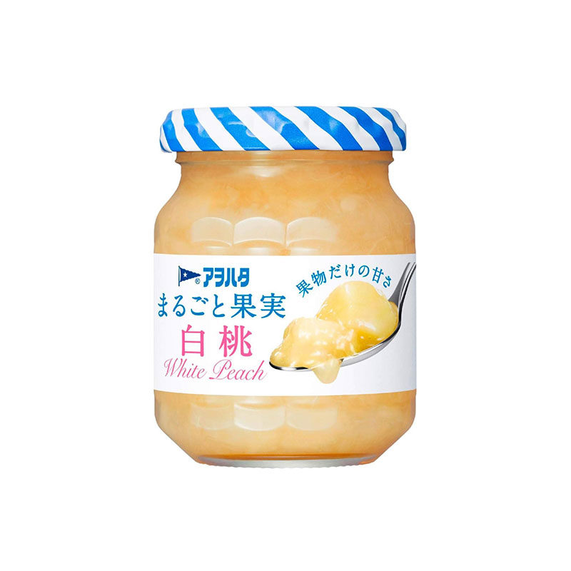 日本 Aohata 白桃果醬 (無蔗糖) 125g