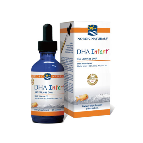 【雷射防偽】Nordic Naturals 北歐天然 嬰兒液體魚肝油 (含DHA) (DHA Infant) 60ml