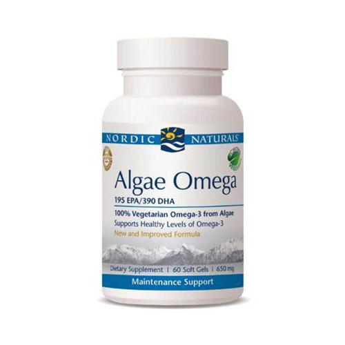 【雷射防偽】Nordic Naturals 北歐天然 海藻油加強膠囊 (AlgaeOmega) 60顆