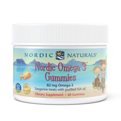 【雷射防偽】Nordic Naturals 北歐天然 甜橘QQ軟糖 (Nordic Omega-3 Gummies) 60顆