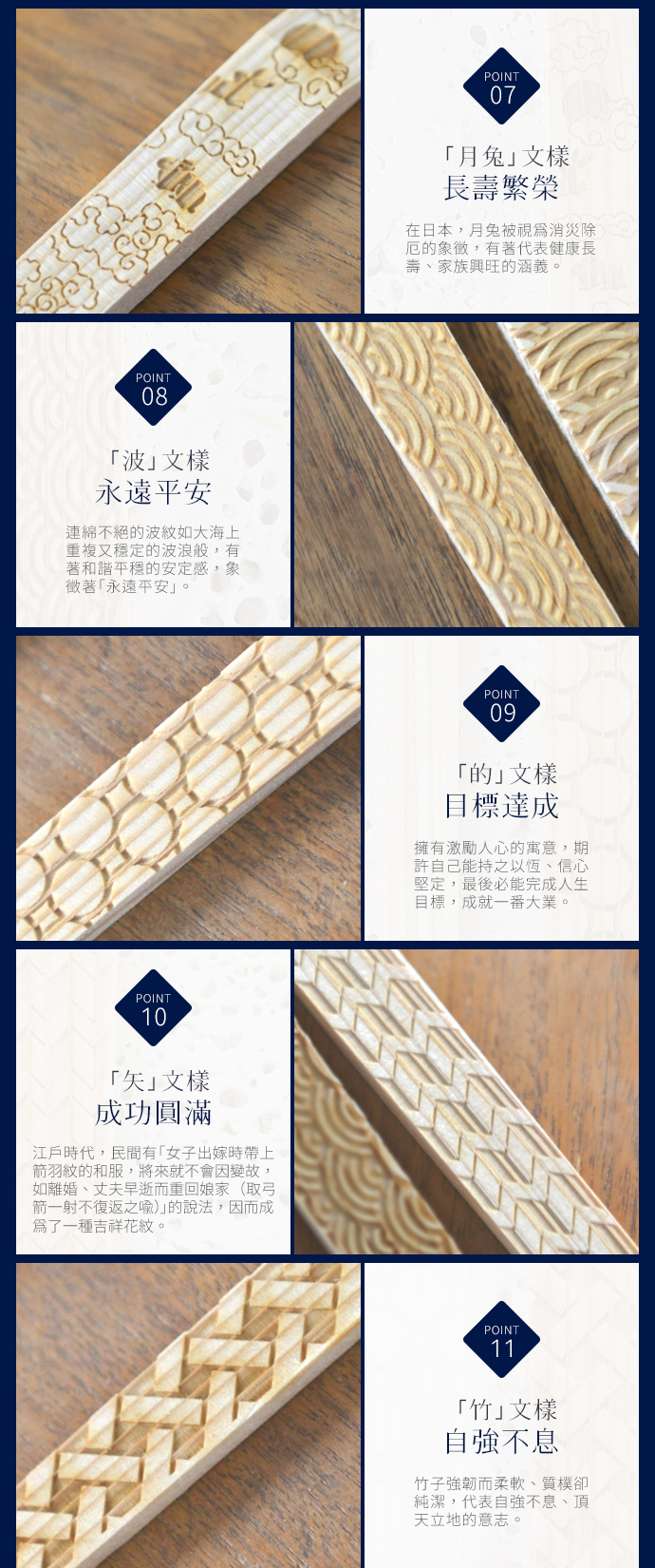 【特約代理】日本 月兔印 吉食箸 日製吉野杉木作六人筷組 (附筷盒)