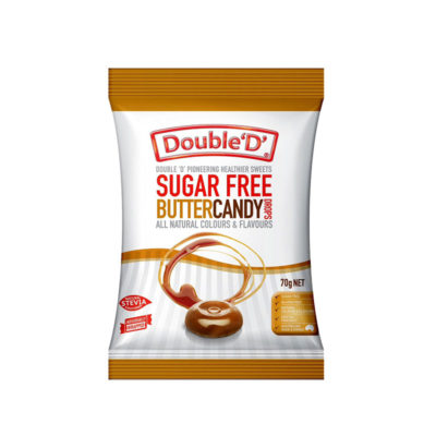 澳洲 DoubleD 無糖糖果 (焦糖奶油) 70g