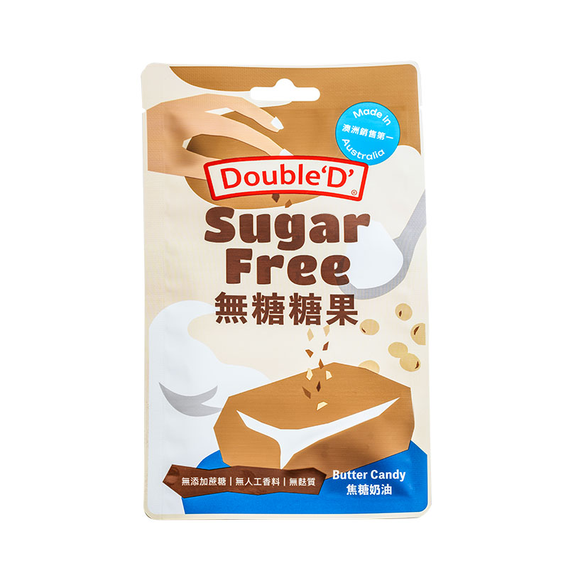 澳洲 DoubleD 無糖糖果 (焦糖奶油) 35g