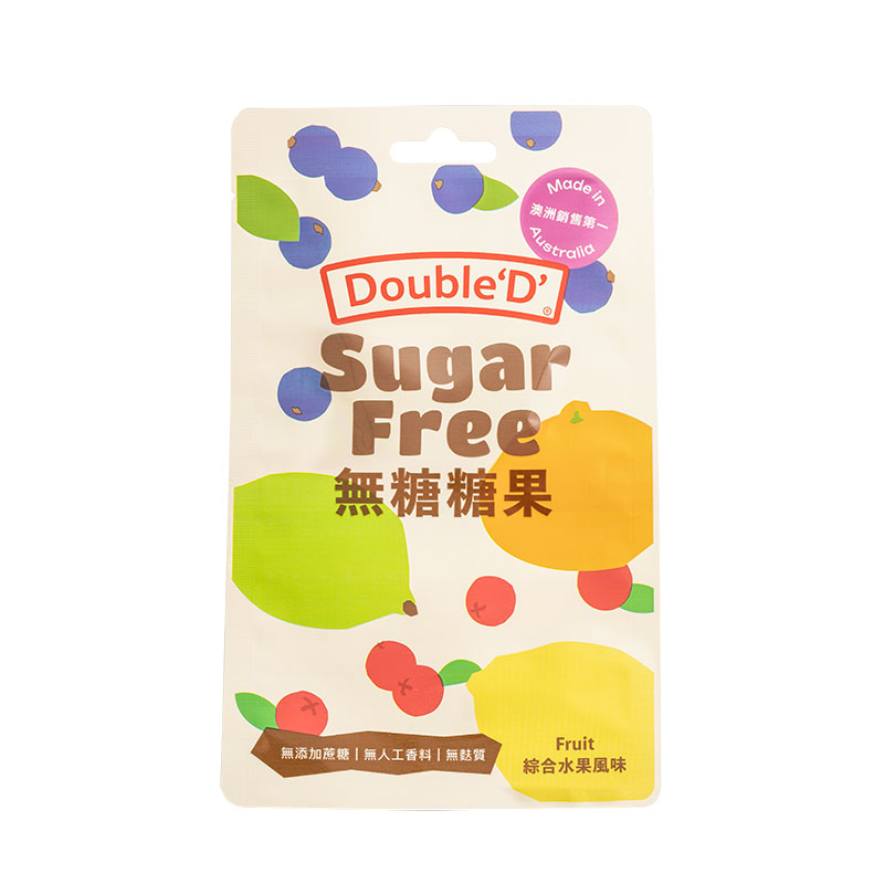 澳洲 DoubleD 無糖糖果 (綜合水果) 35g