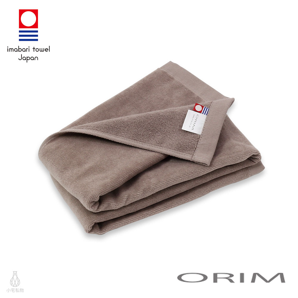 日本 ORIM 飯店級今治毛巾 VELOUR PRO 絨毛速乾款 (棕色)