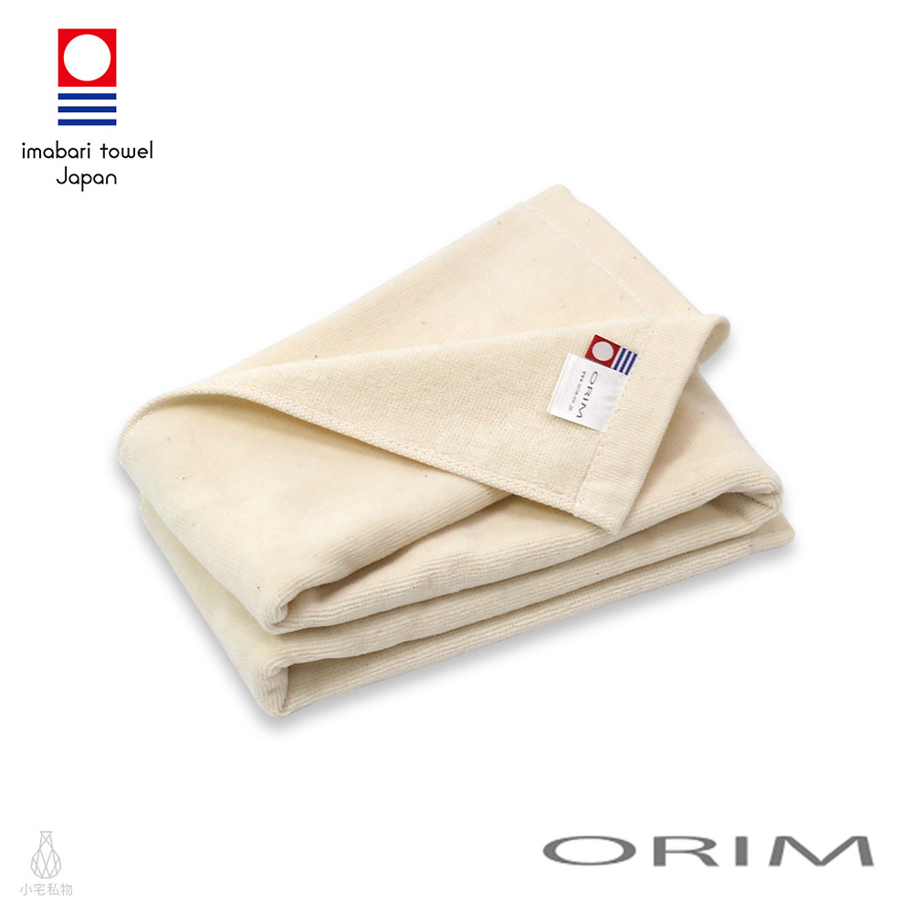 日本 ORIM 飯店級今治毛巾 VELOUR PRO 絨毛速乾款 (自然色)