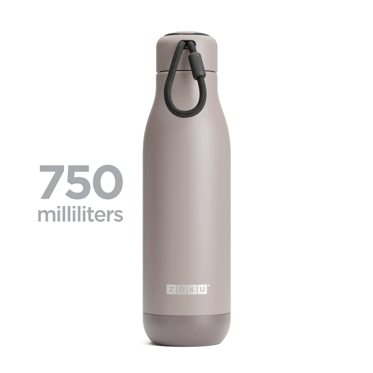 美國 ZOKU 霧面款 真空不鏽鋼保溫瓶 750ml