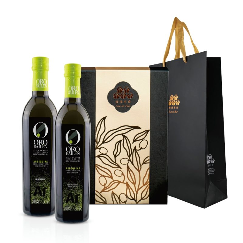 【福至雙冠禮盒】ORO BAILEN 皇嘉特級冷壓初榨橄欖油 500ml 2入組 (2款任選)