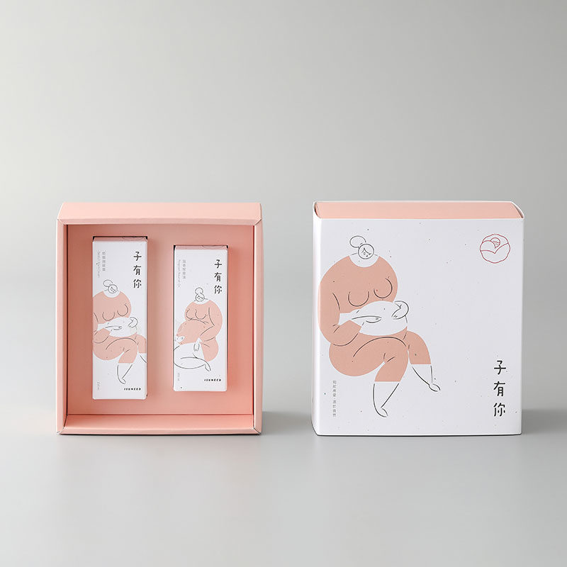 台灣 子有你 ISUNEED 媽咪純淨保養禮盒 (妊娠撫紋霜 + 滋養按摩油)
