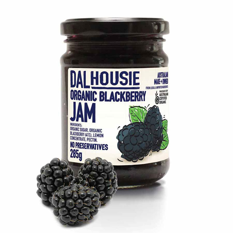 澳洲 DALHousie 有機果醬 285g (黑莓)