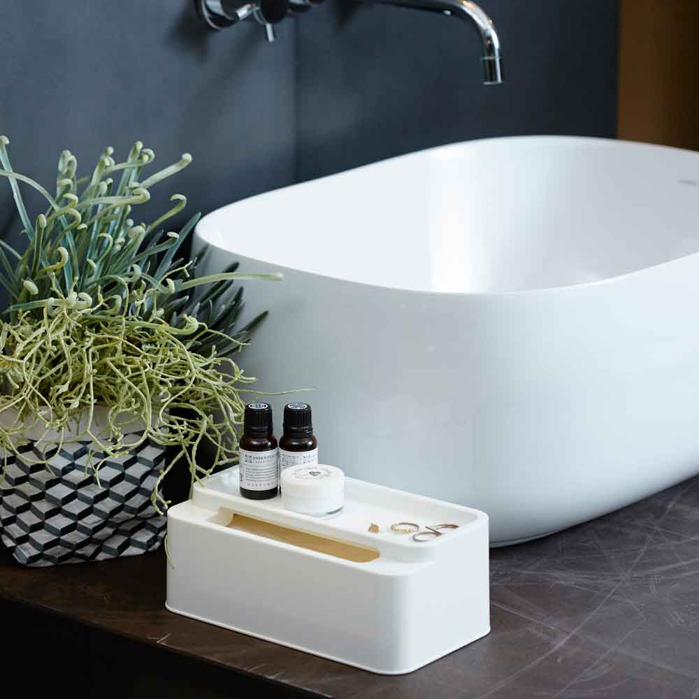 ideaco_餐桌上的面紙盒_白4