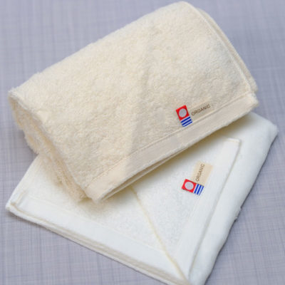 日本 河上工芸所 今治認證有機棉酵素染紗布毛巾