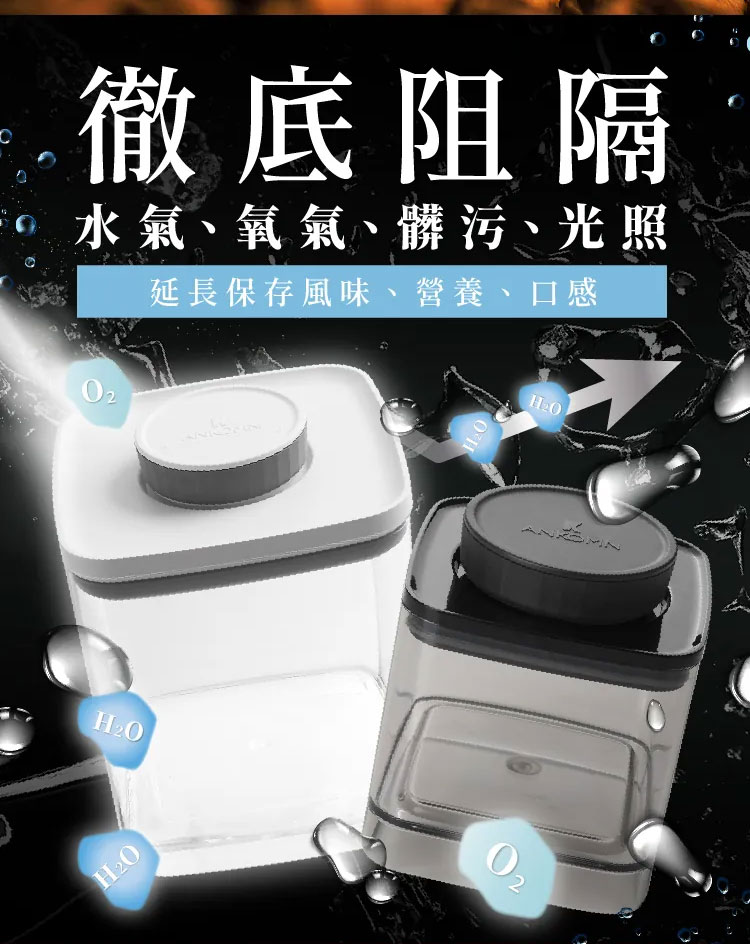 ANKOMN EVERLOCK 旋轉氣密保鮮盒5入組 