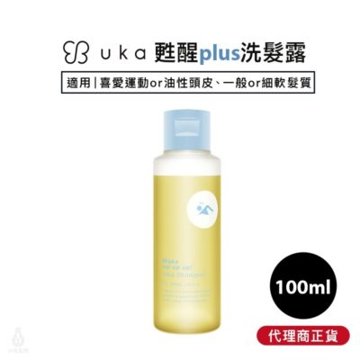 日本 uka 甦醒plus 洗髮露 100ml 洗髮精