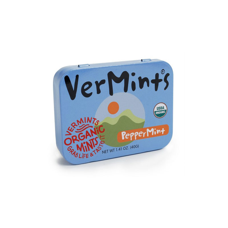 美國 Organic VerMints 有機薄荷糖 40g (原味)