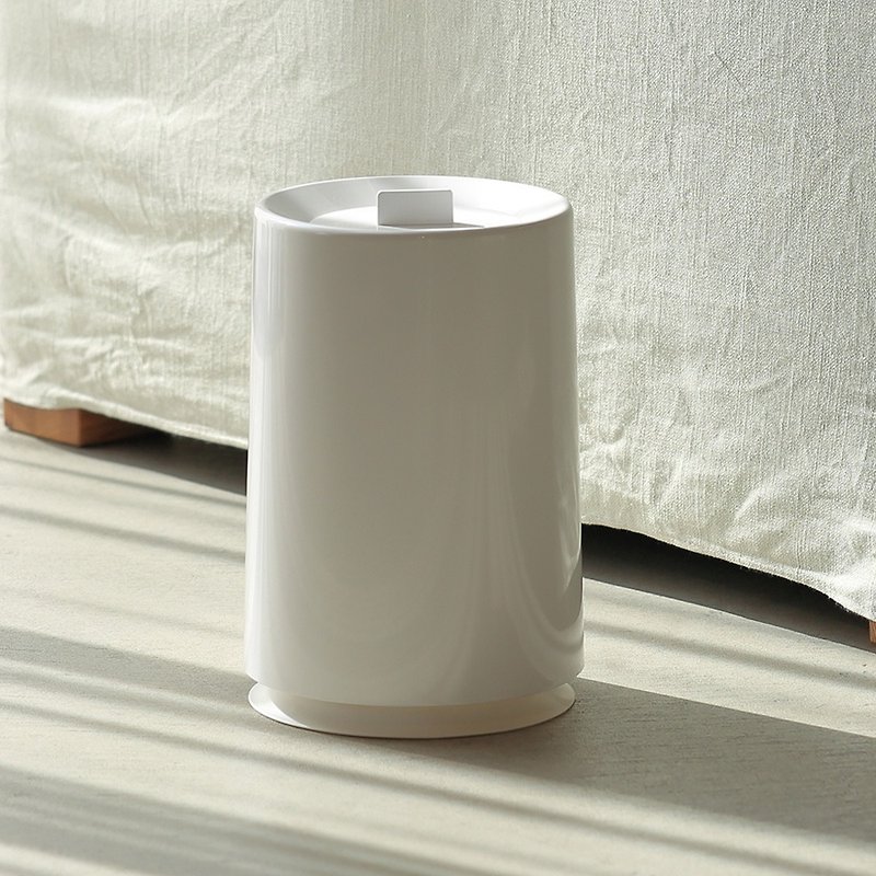 shimoyama_摩登圓形家用垃圾桶(附蓋)06 日本 ideaco 摩登圓形家用垃圾桶 (附蓋) 6L (3色)