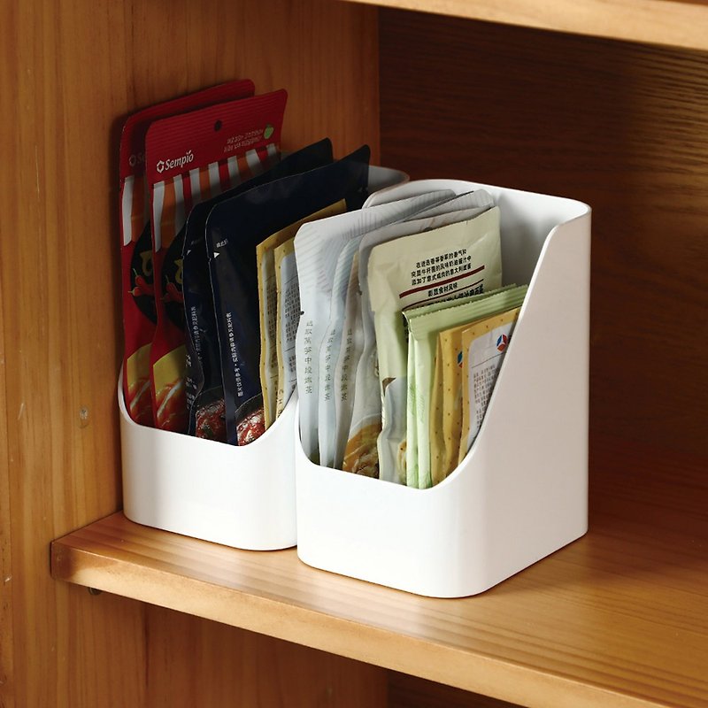 shimoyama_斜取式分類收納盒04 日本霜山 多用途斜取式分類置物收納盒 3入