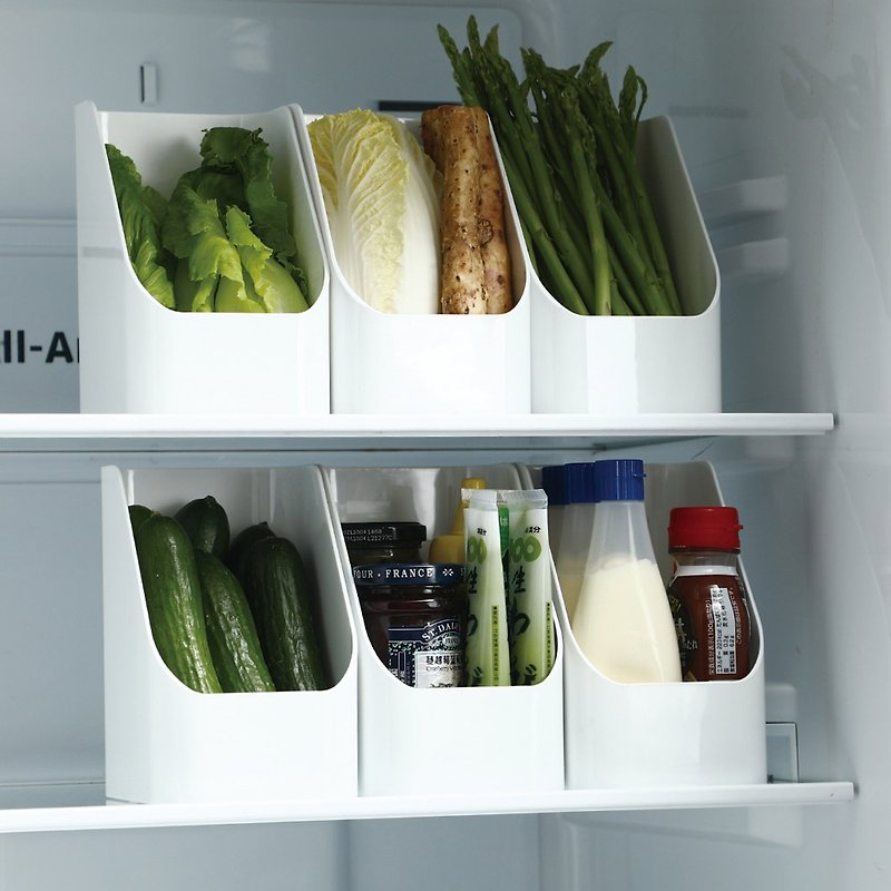 shimoyama_斜取式分類收納盒05 日本霜山 多用途斜取式分類置物收納盒 3入