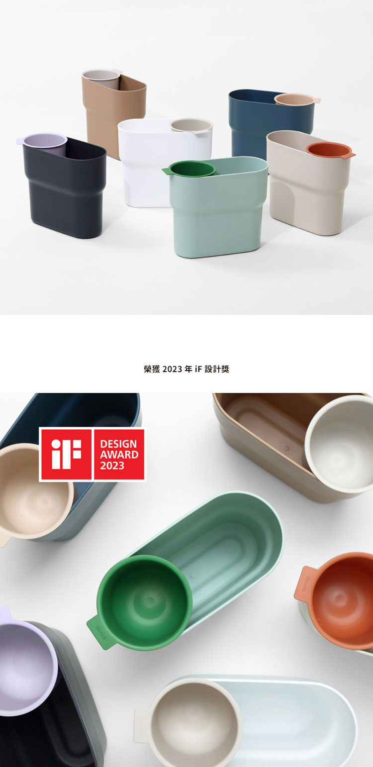 日本 ideaco 極簡風小型分類垃圾桶 / 收納桶 7L 6色)