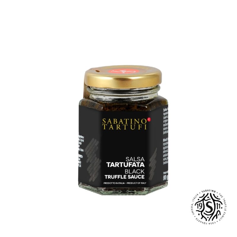 義大利 SABATINO 黑松露醬 5% 90g (全素)