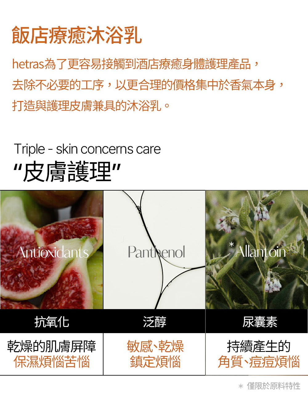 韓國 Hetras 飯店療癒沐浴乳 1013ml 