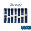 日本 Natural69 波佐見燒 Swatch系列 長形淺盤 (色塊) 23.5cm