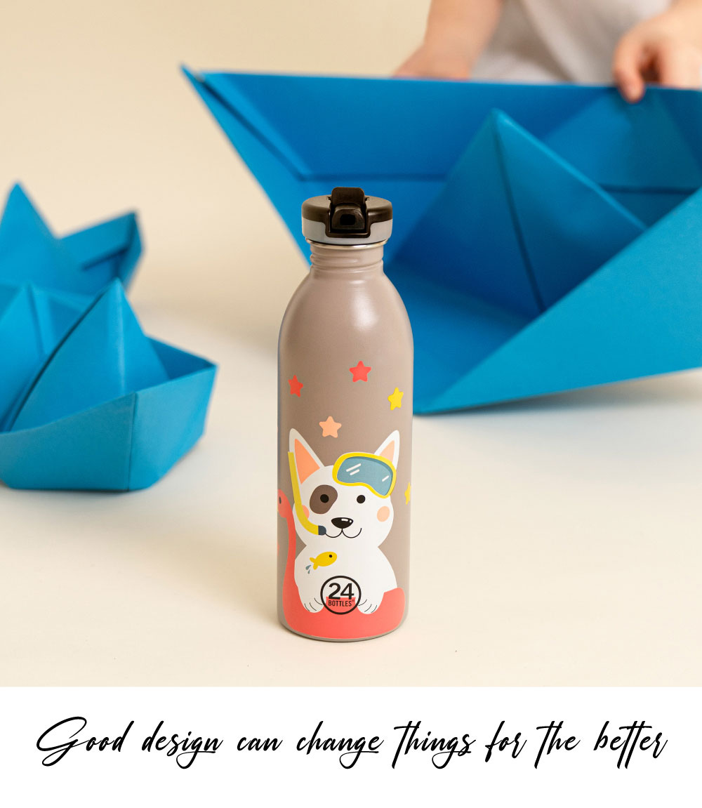 義大利 24Bottles 輕量吸嘴冷水瓶 500ml 