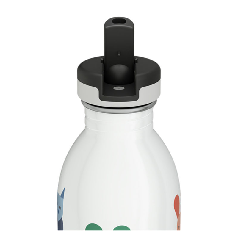 義大利 24Bottles 輕量吸嘴冷水瓶 500ml (動物同樂會)