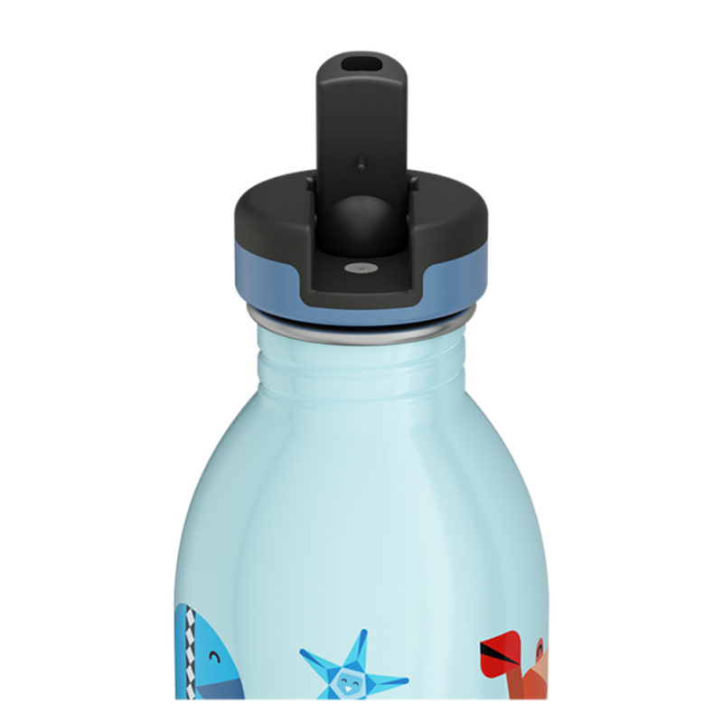 義大利 24Bottles 輕量吸嘴冷水瓶 500ml (海底小樂園)