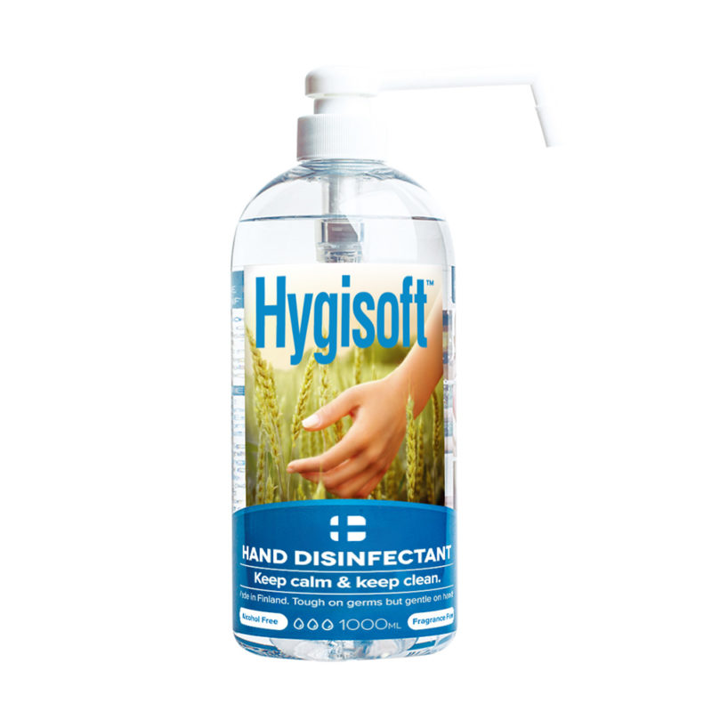 芬蘭 Hygisoft 科威 護膚抗菌乾洗手 1L