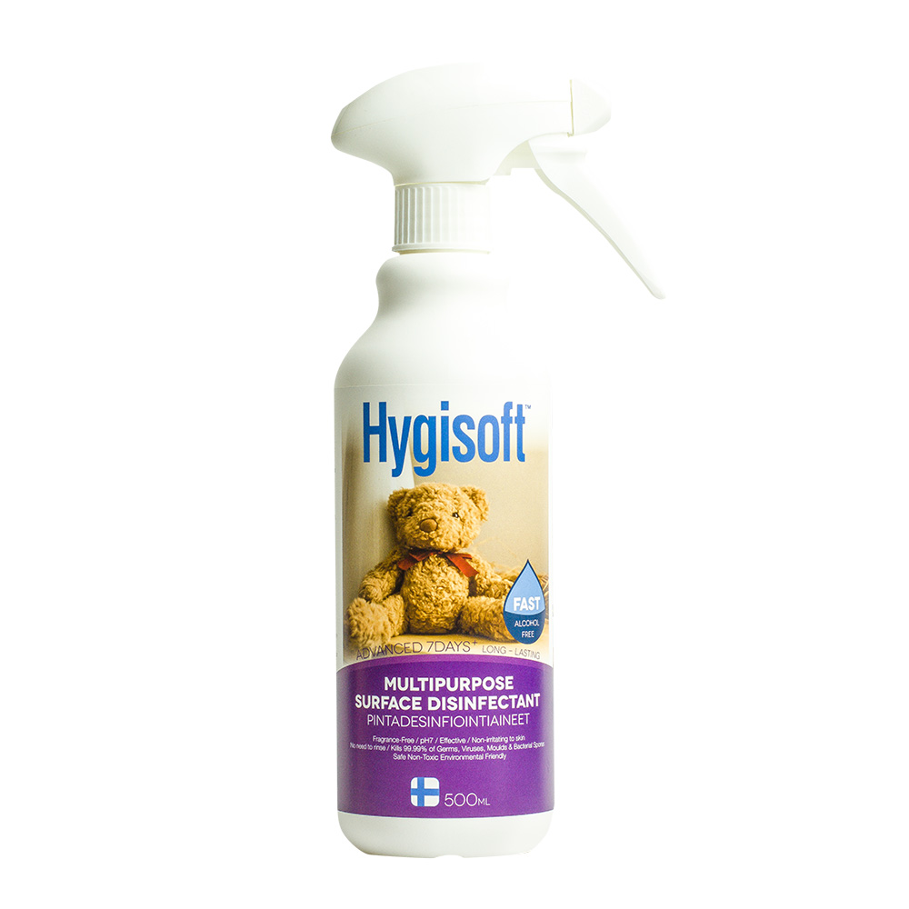 芬蘭 Hygisoft 科威 多用途表面殺菌消毒噴霧 500ml