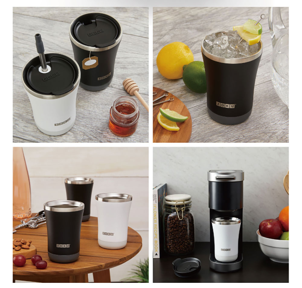 美國 ZOKU 車用真空不鏽鋼保溫杯 350ml