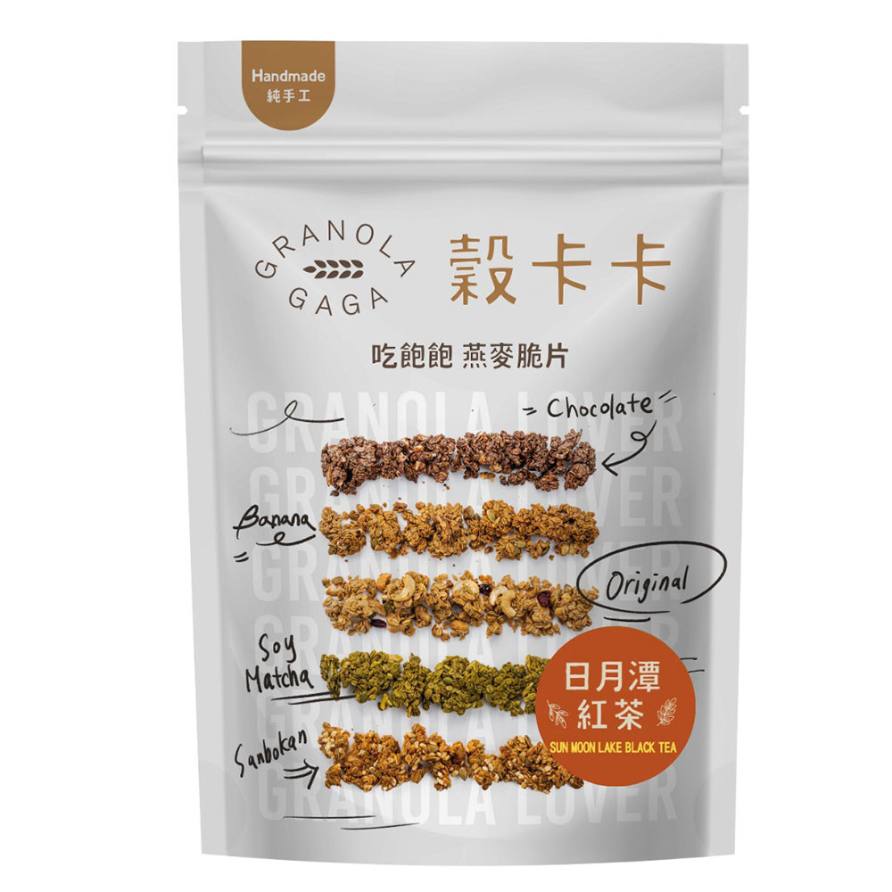 穀卡卡 燕麥脆片 (日月潭紅玉紅茶) 500g
