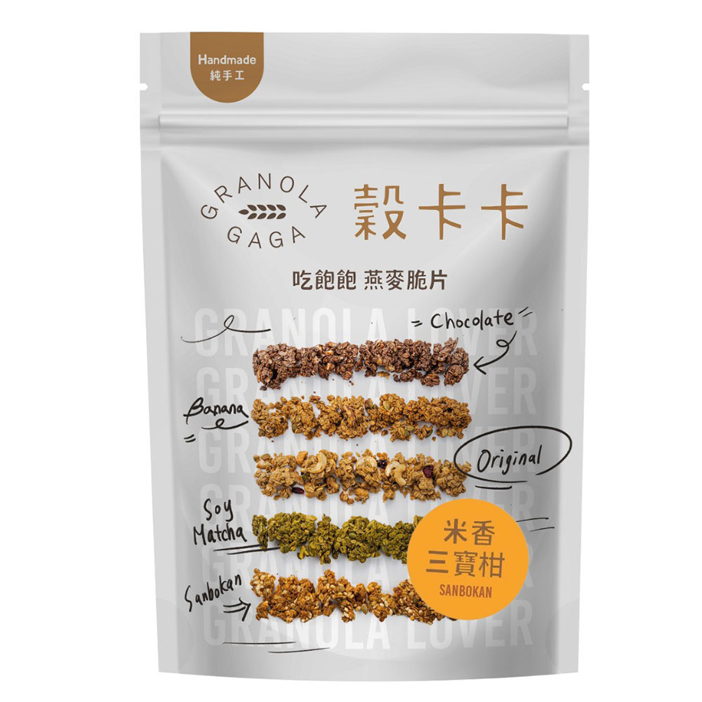 穀卡卡 燕麥脆片 (米香三寶柑) 500g