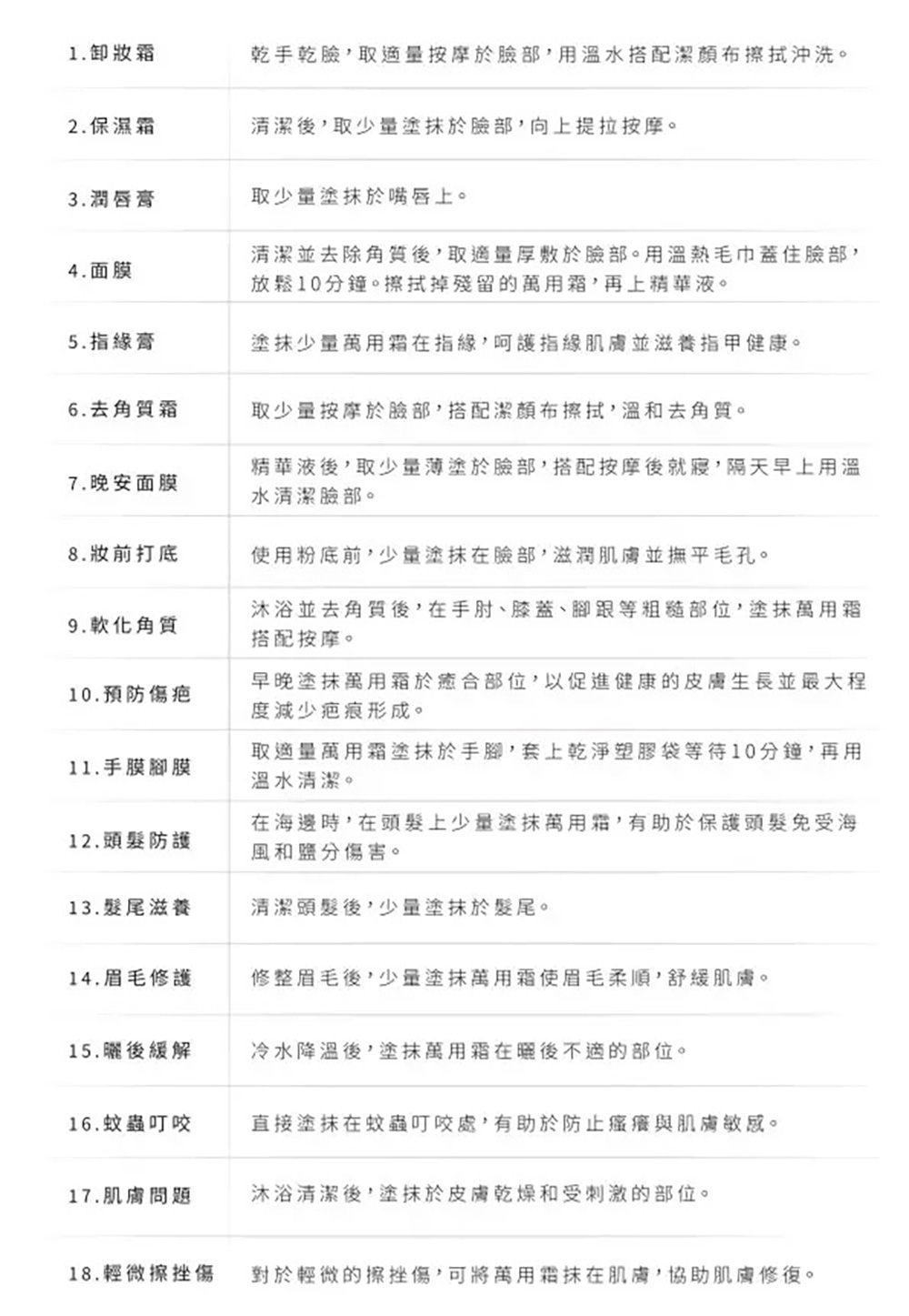 英國 NEAL'S YARD REMEDIES 野玫瑰亮采萬用霜 純素輕盈版 50g 使用說明