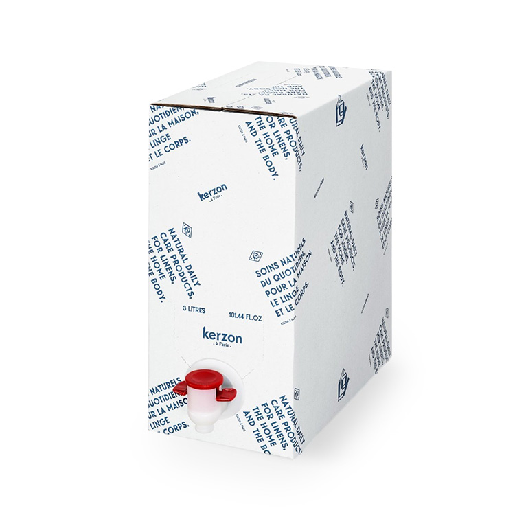 法國 KERZON 香氛洗衣精 精緻/毛料衣物專用 (紫羅蘭+棉花) 3L 補充包