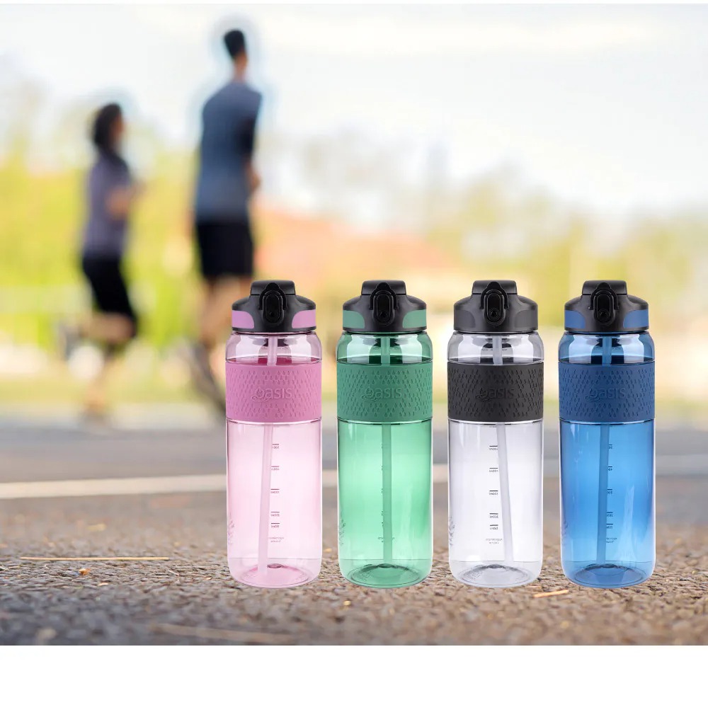 Oasis Tritan 彈蓋吸管運動水瓶 1000ml
