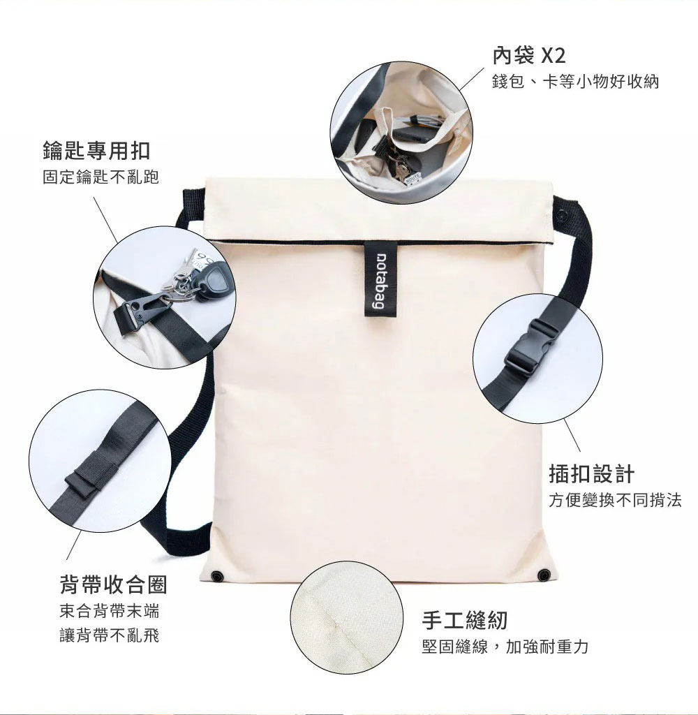 德國 Notabag 百變多用包