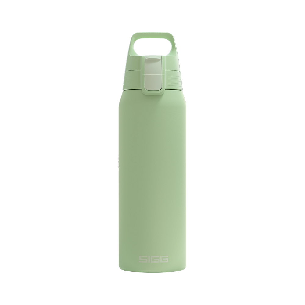 SIS703_AD 瑞士百年 SIGG Shield 超輕量彈蓋保溫瓶 750ml (嫩青綠)